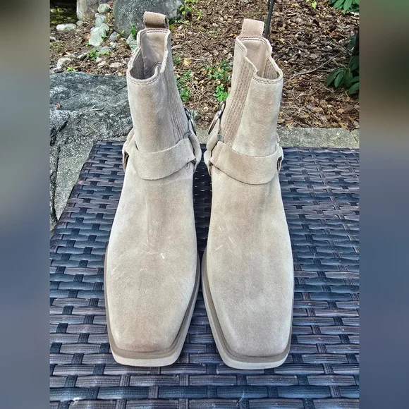 Sam Edelman Women's Bellamie Harness Bootie 7.5 Brown Suede - Picture 3 of 12